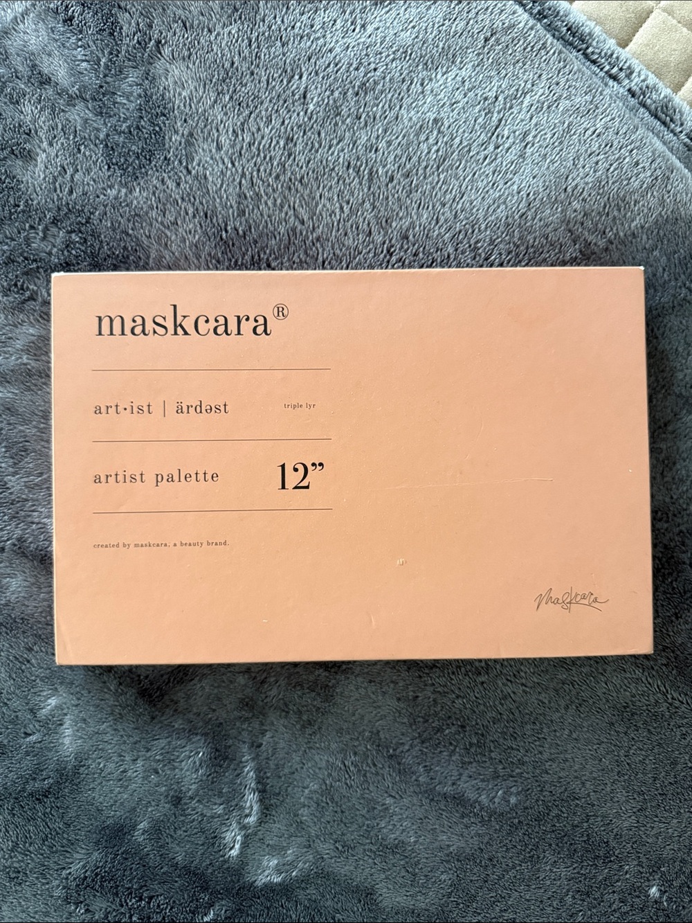 maskcara Artist Palette 12" - Peachy Terracotta Box